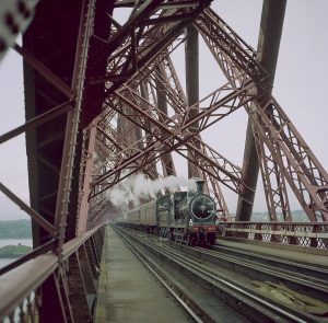 Maude on the Forth Bridge